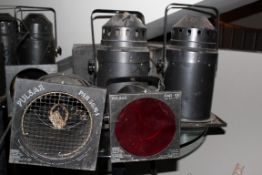 7 x Pulsar PAR 56/64 Stage Cans - Nightclub / Stage Lighting - Untested - CL090 - Various Conditions