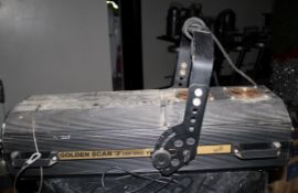1 x Clay Paky Golden Scan HMI 1200 Night Club Disco Stage Light - Untested - CL090 - Ref BL109 FBA -