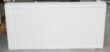 1 x Double Panel Wall Mounted Radiator - Purmo Central Heating - Size: W120 x 60 cms - Ref