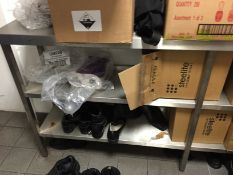 1 x Stainless Steel Preparation Table Suitable For Commercial Kitchens - Contents NOT Included -