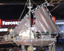 1 x Large Decorative SAILING SHIP Weather Weathervane - North, East, Sounth, West - Stunning