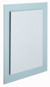 1 x Vogue Skala Bathroom Wall Mirror - Size 600 x 800mm – Bevelled Mirror Mounted on Modern