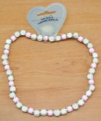 200 (approx) x Wooden Beaded Bracelets By TOP NOTCH - New In Retail Packaging - Good Resale