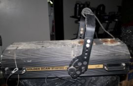 1 x Clay Paky Golden Scan HMI 1200 Night Club Disco Stage Light - Untested - CL090 - Ref BL109 FBA -