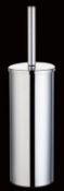 1 x Vogue Series 5 Bathroom WC Toilet Brush and Holder - High Quality Accessory Finished in Chrome -