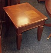 1 x Mark Webster 'Perth' Sofa Table & Drawer - Ex Display Stock – Dimensions: W61 x 71 x H61cm -