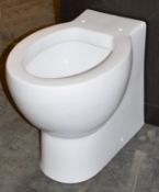 1 x Arc Back to Wall WC Toilet Pan - Vogue Bathrooms - Brand New Boxed Stock - Seat NOT Included -