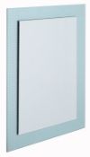1 x Vogue Skala Bathroom Wall Mirror - Size 600 x 800mm – Bevelled Mirror Mounted on Modern