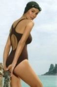 1 x Rasurel - Chocolate - Esther Swimsuit - R01030 - Size 2C - UK 32 - Fr 85 - EU/Int 70 - Ref: