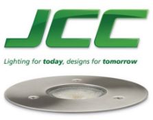 12 x JCC Lighting Exterior LED Mains Voltage Recessed GROUND UPLIGHT Sets - Twelve Sets of Three -