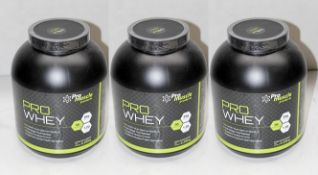3 x Tubs Of 