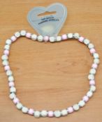 200 (approx) x Wooden Beaded Bracelets By TOP NOTCH - New In Retail Packaging - Good Resale