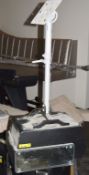 1 x Mitsubishi CEP3 Suspended Ceiling Projector Mount Case - CL090 - Ref BL026 FBA - Location: