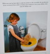 1 x Dubaloo 2 in 1 Family Training Toilet Seat - One Seat For All The Family - Full Size Toilet Seat