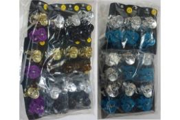 1,728 x Twin Pack Octopus Claw Hair Clips - Womens Hair Accessories - Excellent Resale Stock -