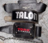 12 x Assorted Items Of GYM / Boxing Equipment - Includes 8 x Pairs Of Gloves & 4 x Belts - USED /