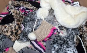 **WINTER WEAR** Approx 60 x Items Of Assorted Women's / Girls WINTER Clothing & Accessories –