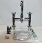 1 x Bath Shower Mixer – High Spout - Used Commercial Samples – Boxed in Good Condition - Model : I11