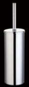 1 x Vogue Series 5 Bathroom WC Toilet Brush and Holder - High Quality Accessory Finished in Chrome -