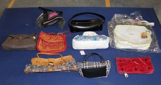 Approx 55 x Assorted Branded & Designer Handbags - Great Selection - Inc. Zandra Rhodes, Kickers,