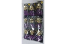 108 x Twin Pack Octopus Claw Hair Clips - Womens Hair Accessories - Excellent Resale Stock -