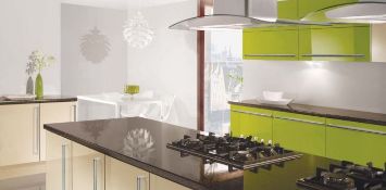 266 x Glacier Pistachio and Cream Kitchen Door Packs - Various Sizes Included - CL160 - New Boxed
