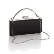 5 x Juliette Evening Bags By ICE London - New & Boxed - Ideal Xmas Gift - Colour: Black - CL042 -