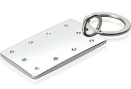 40 x Silver Plated Key Rings By ICE London - Design: SOLAR - MADE WITH 