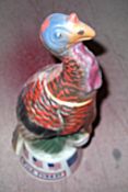 1 x Justin Nichols Wild Turkey Figural Porcelain Decanter - Limited Edition 