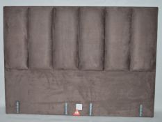 1 x Vispring Muses Headboard w182 x h55cm - Ref: 1396925 - CL087 - Location: Altrincham WA14