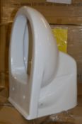 1 x Aqualine TAURUS / DUNHILL Wall Hung Back to Wall Toilet Pan - Brand New and Boxed - Seat Not