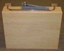 12 x Vogue Bathrooms CARDOBA 600mm Wall Hung Base Units - Shaker Maple - Product Code VFM29 - New
