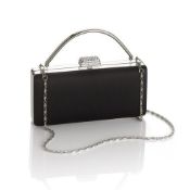 5 x Juliette Evening Bags By ICE London - New & Boxed - Ideal Xmas Gift - Colour: Black - CL042 -