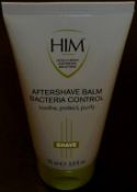 20 x HIM Intelligent Grooming Solutions - 75ml AFTERSHAVE BALM BACTERIA CONTROL - Brand New