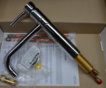 1 x Baumatic AT205CH Deidra Tubular Top Lever Mixer Tap Chrome – NEW & BOXED – CL053 – Location: