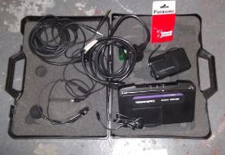 1 x Wireless Head Mic System - Pre-owned, One Previous Professional Owner - Transmitter Receiver,