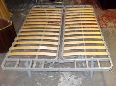 1 x Futon / Sofa Bed - Pre-owned In Good Working Condition With Mattress - Measurements: 200 x 140cm