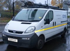 1 x Vauxhall Opal Van With Communications Surveillance Mast, Stabilises, Electric Generator and 240v