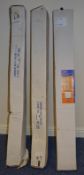 3 x Nobo Tripod Projector Screens in Original Boxes - 1250x1250mm Screens - CL300 - Ref S041 -