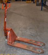1 x Pallet Pump Truck - Rolatruc - 2000kg Lift Capacity - Fork Width 45 cm - Fork Length 89 cm -