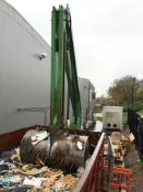 1 x Bergmann Roll Packer Waste Crusher - For Crushing Waste in Open Top Continers - Ideal For