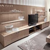 1 x GIORGIO Sunrise 2-Door TV Unit  - 150x55xH46 - Great Condition - Brand New - Ref: 3378237 -