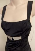 1 x Rasurel - Black and Gold Swimsuit - R20445 Borneo - Push up - Size 2C - UK 32 - Fr 85 - EU/Int