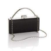 5 x Juliette Evening Bags By ICE London - New & Boxed - Ideal Xmas Gift - Colour: Black - CL042 -