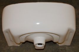 1 x Vogue Bathrooms ZERO Two Tap Hole WALL HUNG SINK BASINS - 450mm Width - Brand New Boxed