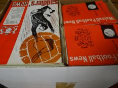 300 football programmes from 1960s to 1980s