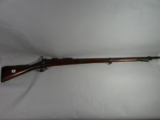 Albini-Brandlin 11mm service rifle as adopted by the Belgian military and Gendarmerie in 1867,