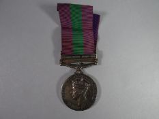 A General Service Medal with Palestine 1945-48 clasp to 14270801 Sigmn. E. Blatchford, R. Sigs