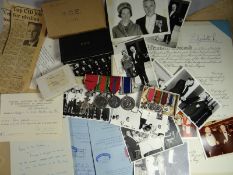 Group of 4 medals consisting of M.B.E. Civil, WWII Defence Medal, 1953 Coronation and Police