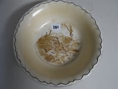 A large Bruce Bairnsfather bowl
